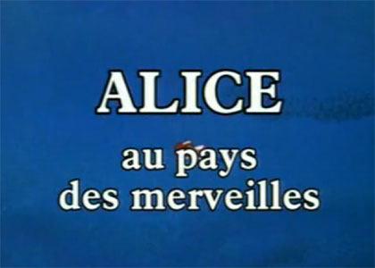 Alice au pays des merveilles