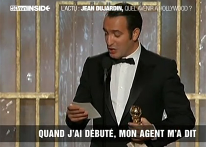 Jean Dujardin et Jude Law font le bonheur de 50 mn Inside