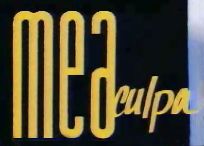 Mea culpa