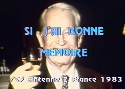 Si j'ai bonne mémoire