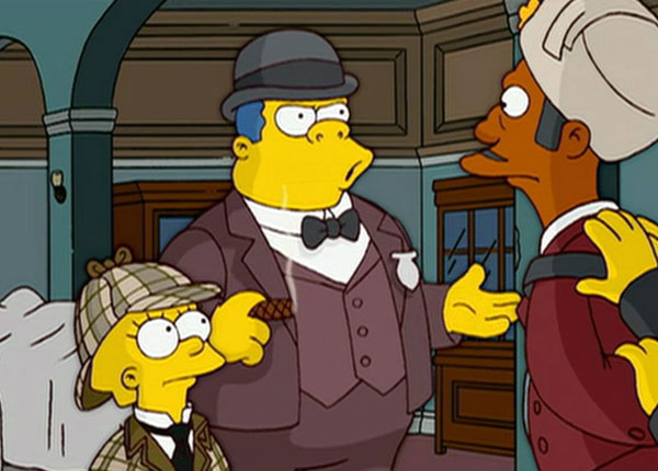 Les Simpson jouent des coudes avec Alice Nevers