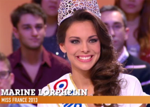Marine Lorphelin (Miss France 2013) irradie l'audience du Grand Journal