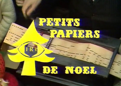 Les Petits papiers de Noël