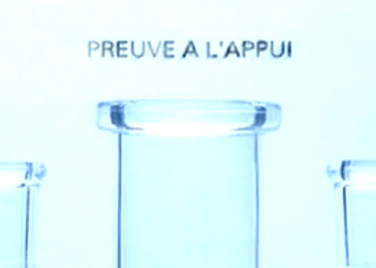 Preuve à l'appui