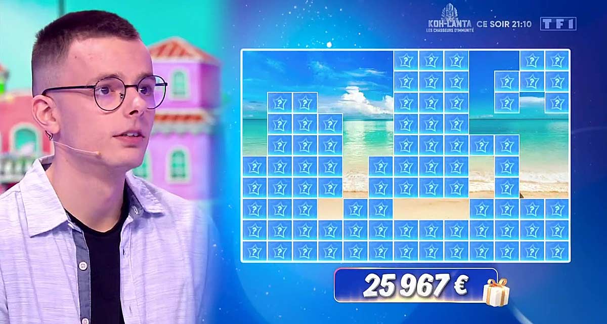 Les 12 coups de midi JeanLuc Reichmann étonné du changement de look d’Émilien, l’étoile