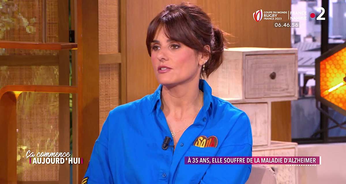 « Je vous laisse respirer… » Faustine Bollaert face à son plateau en