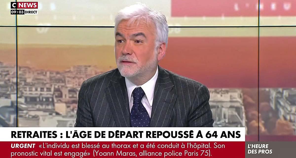 L'Heure des Pros : incident en direct pour Pascal Praud, Charlotte d'Ornellas choquée sur CNews