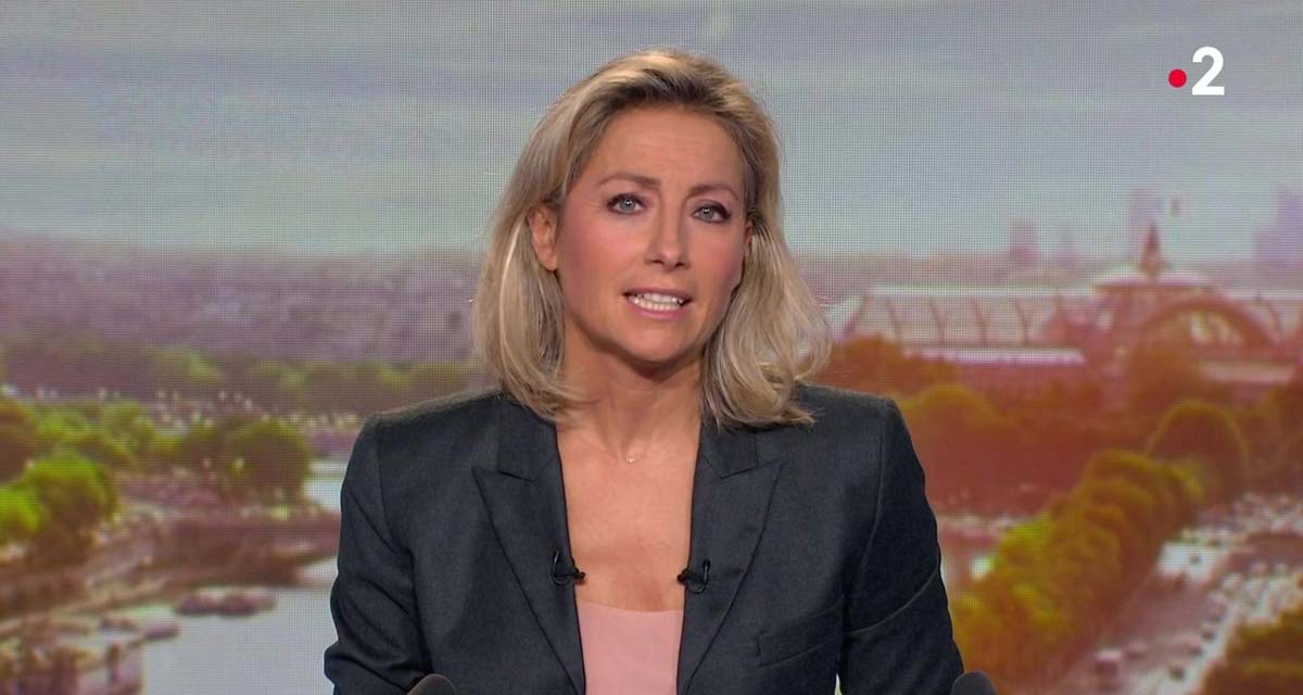 JT 20H : Anne-Sophie Lapix évite le pire en direct sur France 2