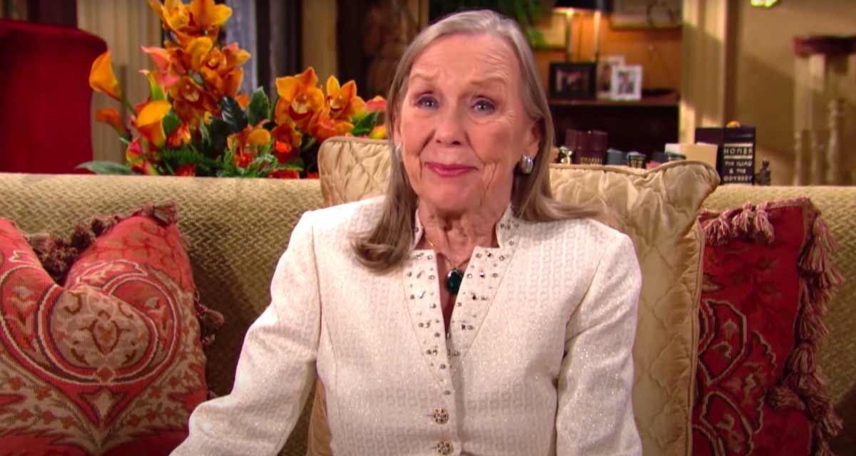 Les feux de l'amour (spoiler) : la mort de Dina, le message d'adieu de Marla Adams sur TF1