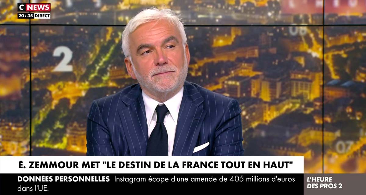 L'heure des pros : Pascal Praud défend Eric Zemmour, nouvel incident en direct sur CNews