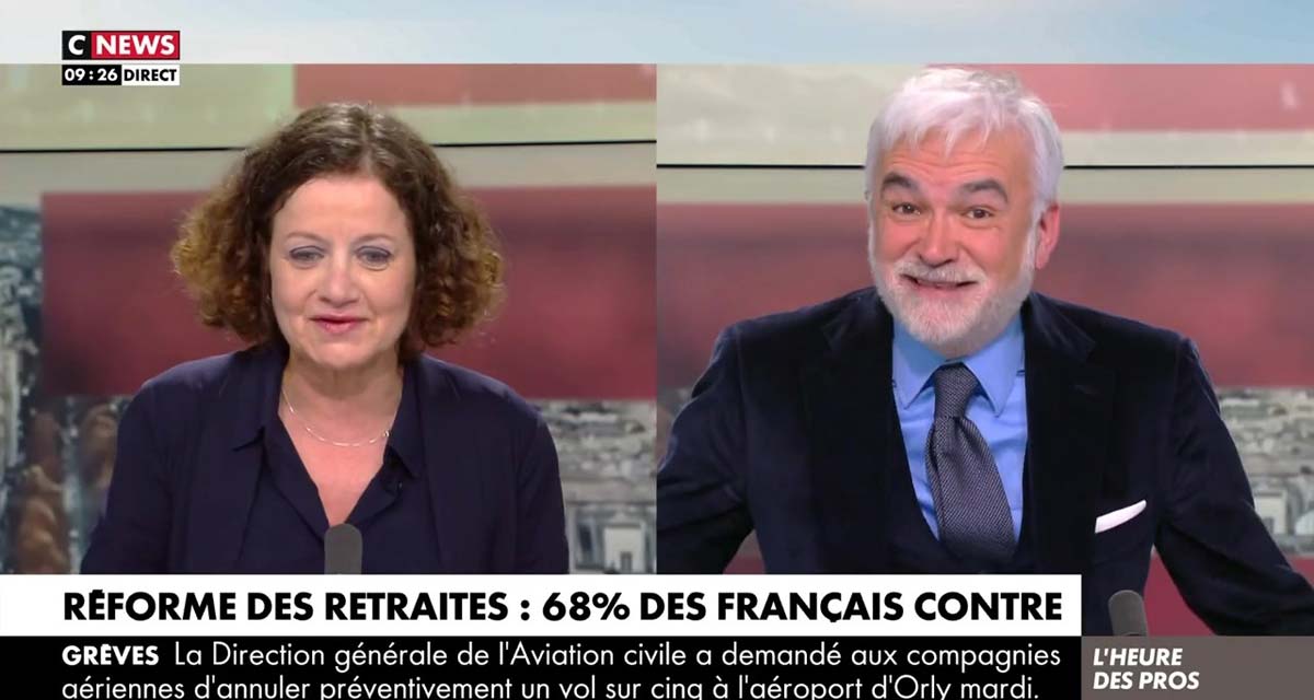L'heure des Pros : l'énorme gaffe d'Elisabeth Lévy en direct sur CNews pensant qu'elle est hors-antenne chez Pascal Praud
