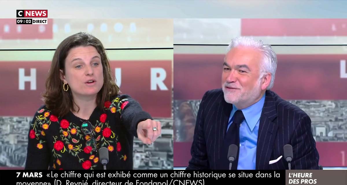 L'heure des Pros : « Vous êtes une sorcière, on va vous brûler ! », Eugénie Bastié mise en garde par Pascal Praud sur CNews