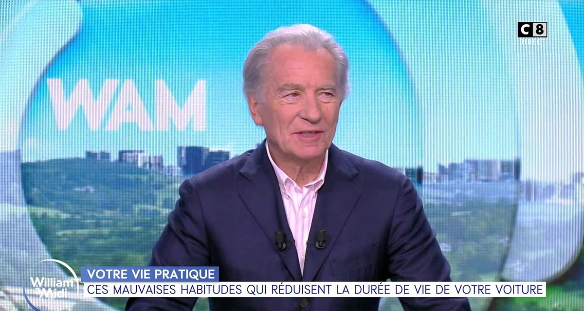 C8 : grave incident pour William Leymergie, « Calmez-vous ! », Caroline Ithurbide incontrôlable dans William à midi