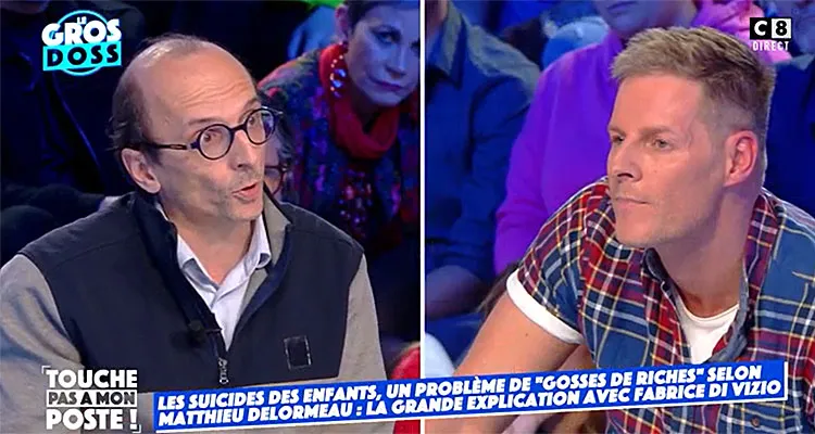 Touche pas à mon poste : Cyril Hanouna paralyse C8 avec le clash Matthieu Delormeau / Fabrice Di Vizio Touche pas à mon poste : Cyril Hanouna paralyse C8 avec le clash Matthieu Delormeau / Fabrice Di Vizio