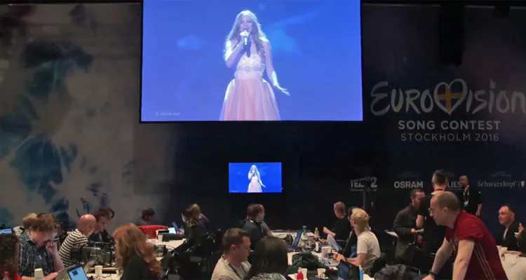 Eurovision 2017 : les coulisses du show avec Amir diffusés le 12 mai sur Arte Eurovision 2017 : les coulisses du show avec Amir diffusés le 12 mai sur Arte