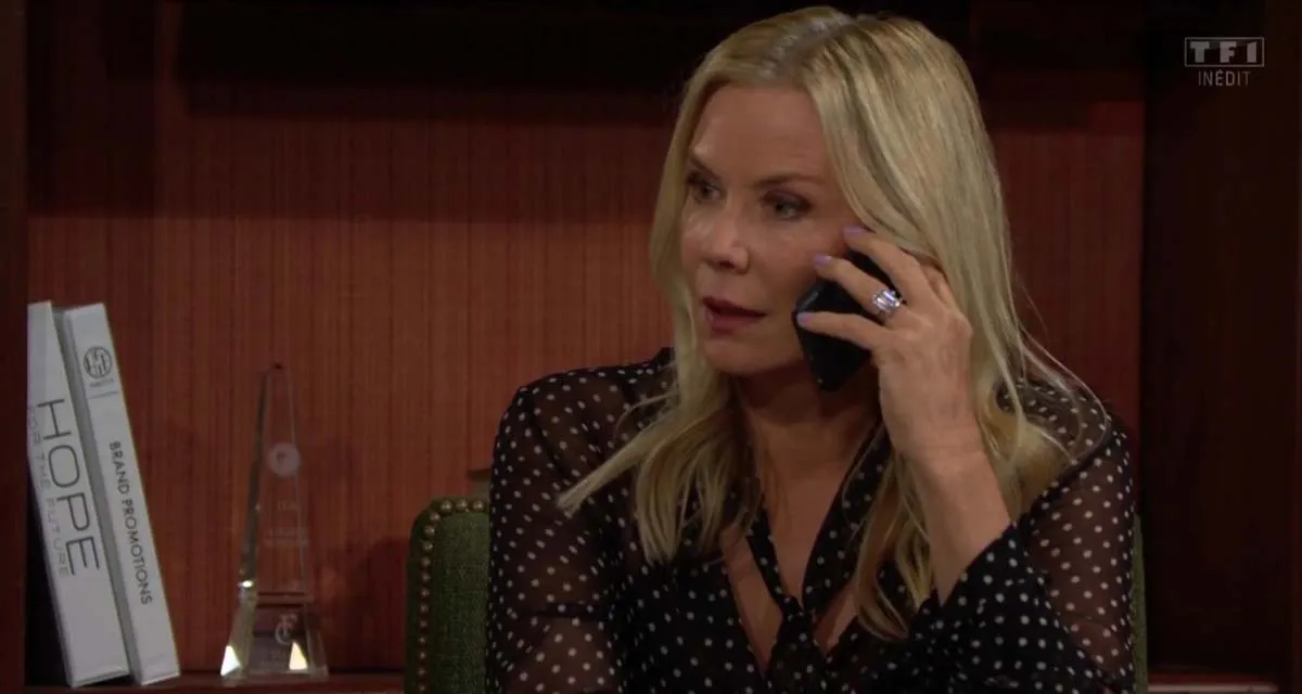 Amour, gloire et beauté déjà supprimée sur TF1, Brooke en plein drame Amour, gloire et beauté déjà supprimée sur TF1, Brooke en plein drame