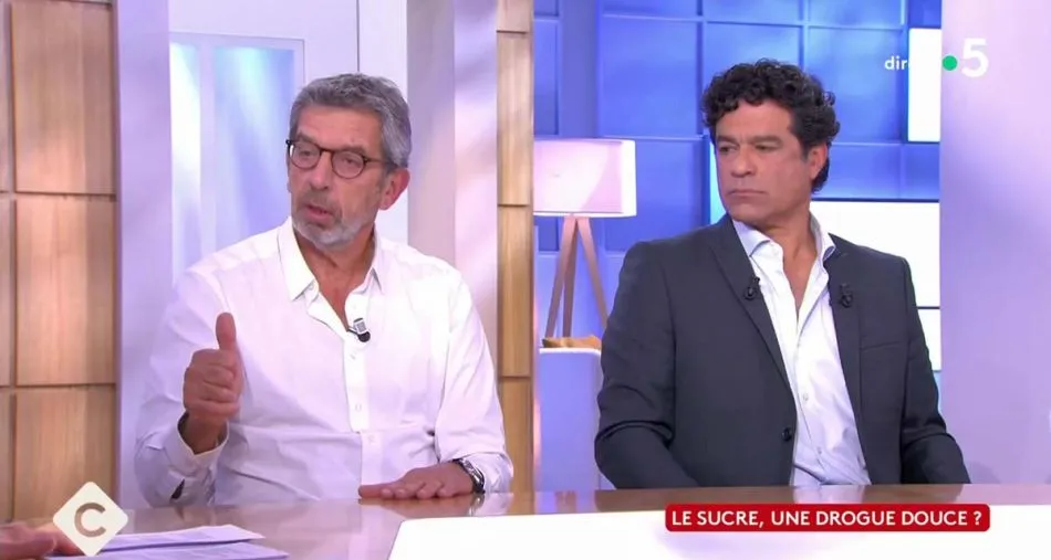 Michel Cymes invité de C à vous sur France 5.