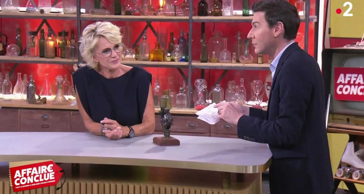 Sophie Davant vexe un expert, séisme inattendu pour Affaire conclue sur France 2 Sophie Davant vexe un expert, séisme inattendu pour Affaire conclue sur France 2