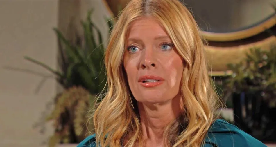 Phyllis (Michelle Stafford) fait une confession de taille à Nikki (Melody Thomas Scott) Phyllis (Michelle Stafford) fait une confession de taille à Nikki (Melody Thomas Scott)