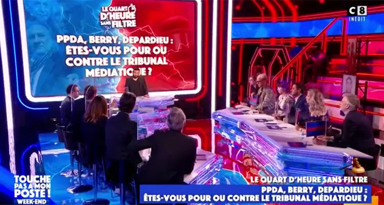 TPMP (C8) : Cyril Hanouna face au tribunal médiatique, Verdez dénonce Castaldi et la loi du silence TPMP (C8) : Cyril Hanouna face au tribunal médiatique, Verdez dénonce Castaldi et la loi du silence