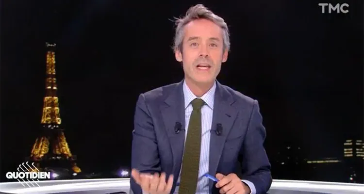 Quotidien : Damien Thévenot agace Yann Barthès, une menace inquiétante sur TMC Quotidien : Damien Thévenot agace Yann Barthès, une menace inquiétante sur TMC