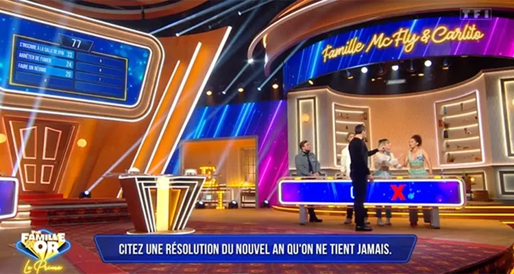 Audiences TV prime (samedi 5 février 2022) : Une famille en or (TF1) domine Les enfants de la télé sur France 2, France 3 leader avec Police de caractères