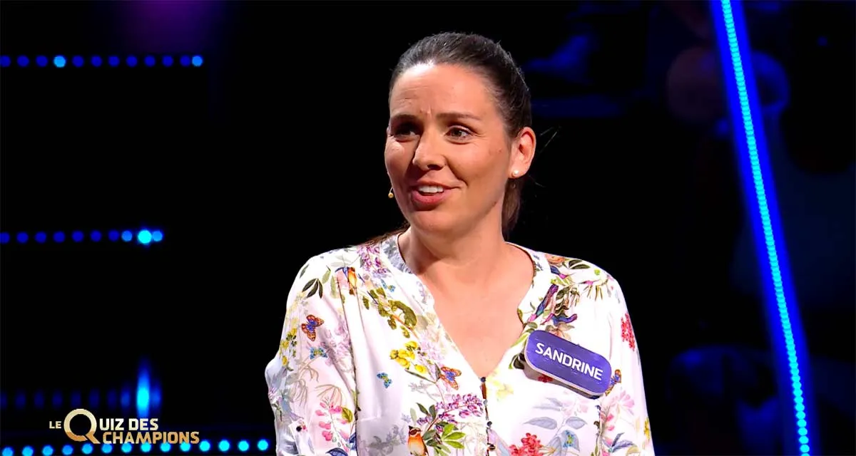 Sandrine (Le Quiz des champions) : « Je ne reconnais pas totalement le Tout le monde veut prendre sa place auquel j’ai participé » Sandrine (Le Quiz des champions) : « Je ne reconnais pas totalement le Tout le monde veut prendre sa place auquel j’ai participé »