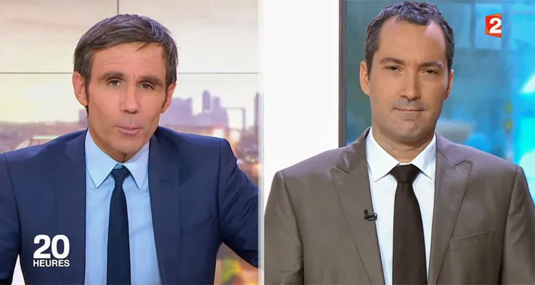 Audiences JT (lundi 23 janvier 2017) : Jean-Pierre Pernaut et David Pujadas en hausse, Gilles Bouleau et Nathanael de Rincquesen en repli Audiences JT (lundi 23 janvier 2017) : Jean-Pierre Pernaut et David Pujadas en hausse, Gilles Bouleau et Nathanael de Rincquesen en repli