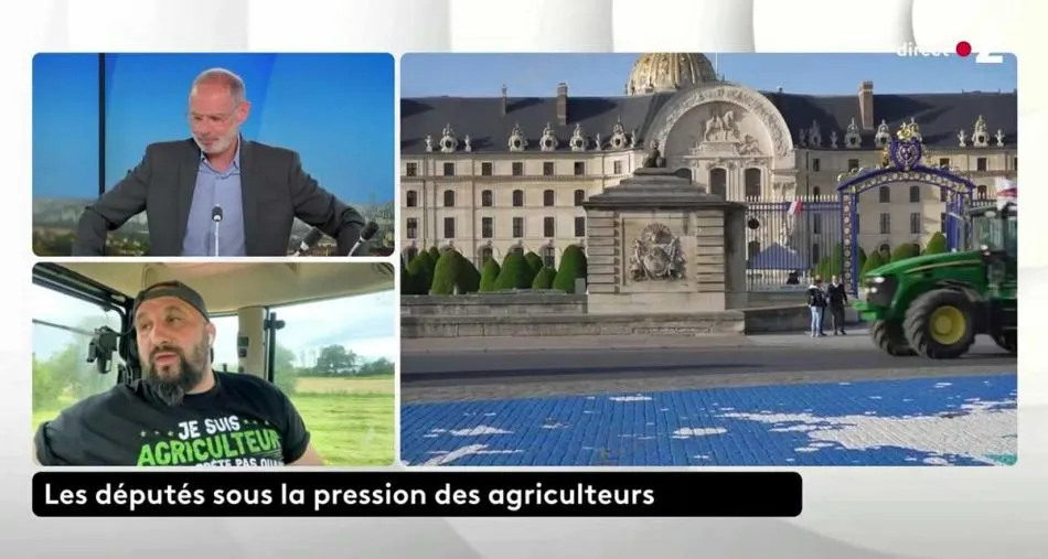 Ce que les téléspectateurs de France 2 ont vu pendant 1 minute en lieu et place de Roland Garros Ce que les téléspectateurs de France 2 ont vu pendant 1 minute en lieu et place de Roland Garros