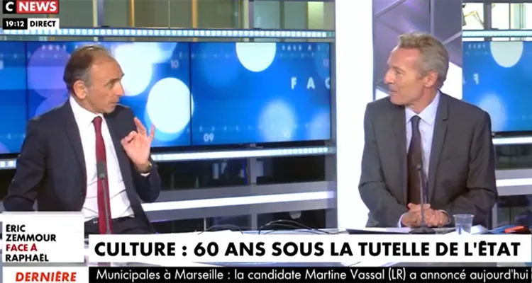 Face à l’info (CNews) : Eric Zemmour compare les écologistes à une pastèque, Christine Kelly en petite baisse Face à l’info (CNews) : Eric Zemmour compare les écologistes à une pastèque, Christine Kelly en petite baisse