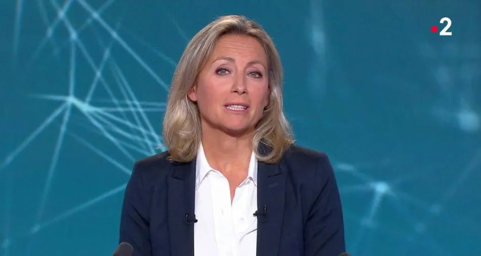 France 2 : incident en direct pour Anne-Sophie Lapix, la chaîne publique chamboulée