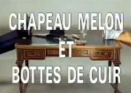 CHAPEAU MELON ET BOTTES DE CUIR