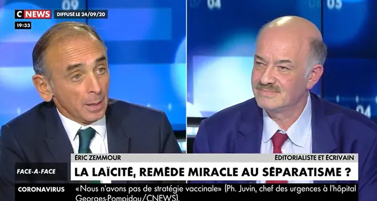 Face à l’info : explosion de violence pour Eric Zemmour, Christine Kelly en résistante Face à l’info : explosion de violence pour Eric Zemmour, Christine Kelly en résistante