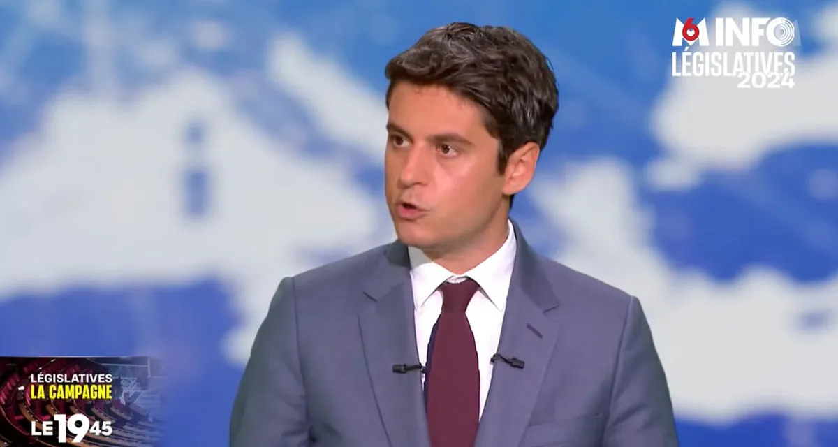 Une ambition intime : Gabriel Attal a refusé de faire l’émission de M6, la raison dévoilée