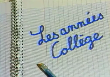 LES ANNEES COLLEGE