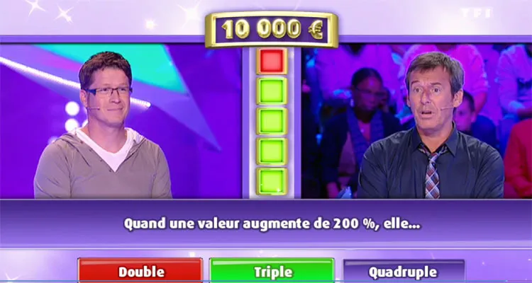 Les 12 coups de midi : Bertrand chute sur l’étoile avec Kad Mérad Les 12 coups de midi : Bertrand chute sur l’étoile avec Kad Mérad