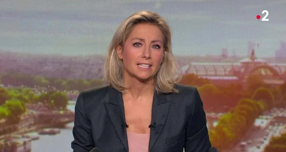 JT 20H : Anne-Sophie Lapix évite le pire en direct sur France 2 JT 20H : Anne-Sophie Lapix évite le pire en direct sur France 2