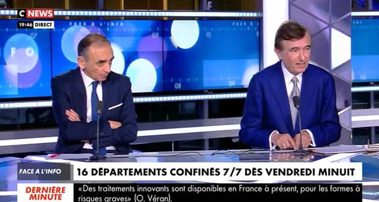 Face à l’info : changement radical pour Eric Zemmour, quel impact sur CNews ? Face à l’info : changement radical pour Eric Zemmour, quel impact sur CNews ?