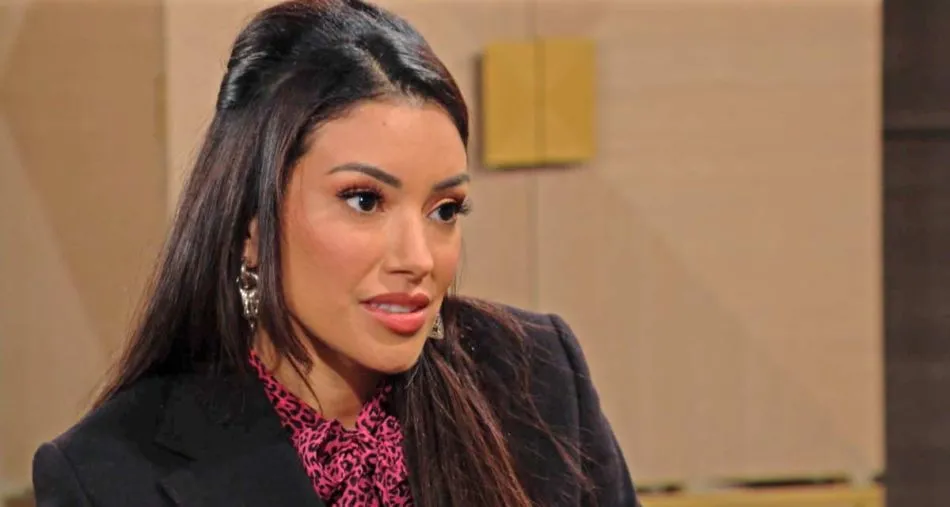 Audra (Zuleyka Silver) cède à nouveau aux charmes de Tucker (Trevor St. John) dans Les feux de l’amour