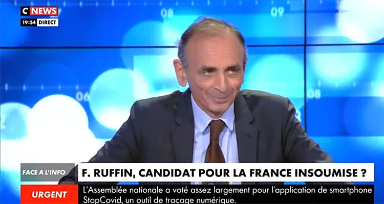 Face à l’info : Eric Zemmour dévisage Jean-Luc Mélenchon, Christine Kelly renforce sa suprématie Face à l’info : Eric Zemmour dévisage Jean-Luc Mélenchon, Christine Kelly renforce sa suprématie