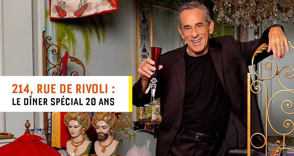 Thierry Ardisson désormais au 214 rue de Rivoli pour les 20 ans sur Paris Première