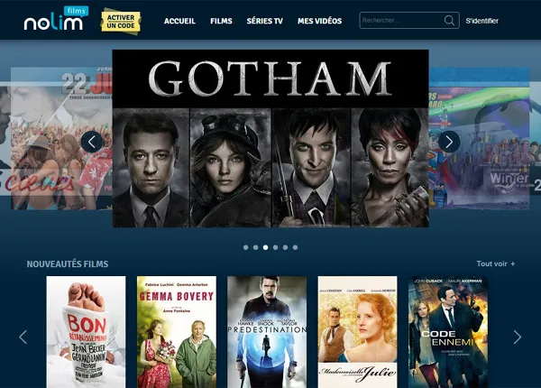 Nolim : Gotham, Arrow (saison 2) et Person of Interest (saison 4) déjà disponibles sur la plate-forme de Carrefour Nolim : Gotham, Arrow (saison 2) et Person of Interest (saison 4) déjà disponibles sur la plate-forme de Carrefour