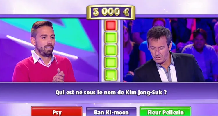 Les 12 coups de midi : Julien confond Psy et Fleur Pellerin, Tom Cruise derrière l’étoile mystérieuse ? Les 12 coups de midi : Julien confond Psy et Fleur Pellerin, Tom Cruise derrière l’étoile mystérieuse ?