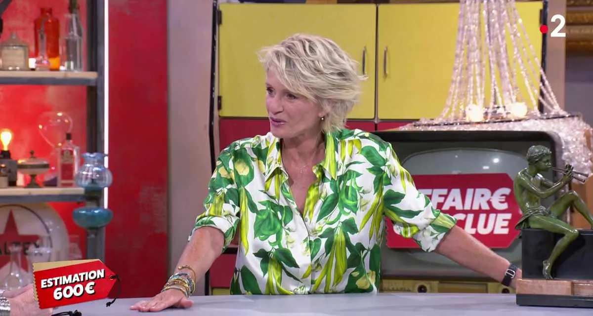 Affaire conclue : Sophie Davant fait tomber un objet, cette gaffe qui aurait pu coûter cher Affaire conclue : Sophie Davant fait tomber un objet, cette gaffe qui aurait pu coûter cher