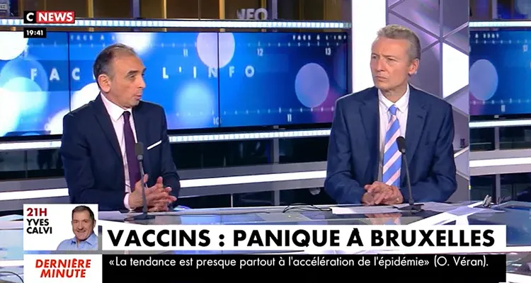 Face à l’info : une victoire impitoyable pour Eric Zemmour, Christine Kelly sans pitié sur CNews Face à l’info : une victoire impitoyable pour Eric Zemmour, Christine Kelly sans pitié sur CNews