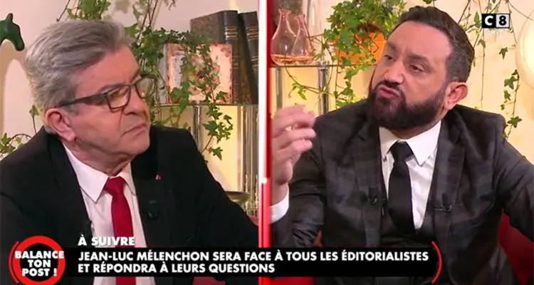 Balance ton post (C8) : Jean-Luc Mélenchon en colère, Cyril Hanouna visé, Eric Naulleau se venge Balance ton post (C8) : Jean-Luc Mélenchon en colère, Cyril Hanouna visé, Eric Naulleau se venge