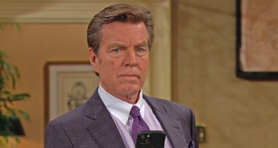 Jack (Peter Bergman) a les preuves de la trahison de Kyle (Michael Mealor) Jack (Peter Bergman) a les preuves de la trahison de Kyle (Michael Mealor)