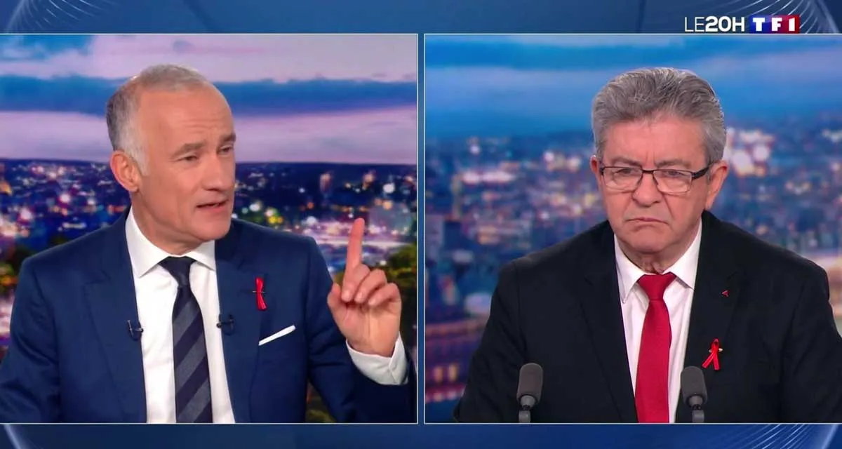 TF1 : Jean-Luc Mélenchon fait chuter les audiences du JT de 20 heures TF1 : Jean-Luc Mélenchon fait chuter les audiences du JT de 20 heures