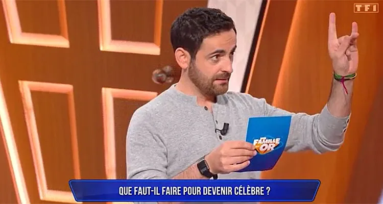 Une famille en or : TF1 revoit sa stratégie, Camille Combal prend du galon pour batailler avec Laurent Ruquier Une famille en or : TF1 revoit sa stratégie, Camille Combal prend du galon pour batailler avec Laurent Ruquier