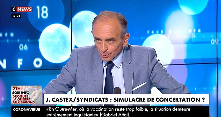 Face à l’info : Eric Zemmour écrase Yves Calvi, CNews renverse BFMTV